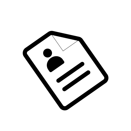 Resume Icon link